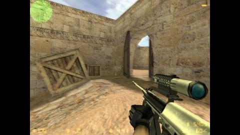 Counter Strike 1.6 TPB screenshot.