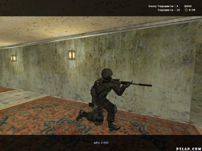 XTCS gameplay in de_inferno map, Counter-Terrorist's player.